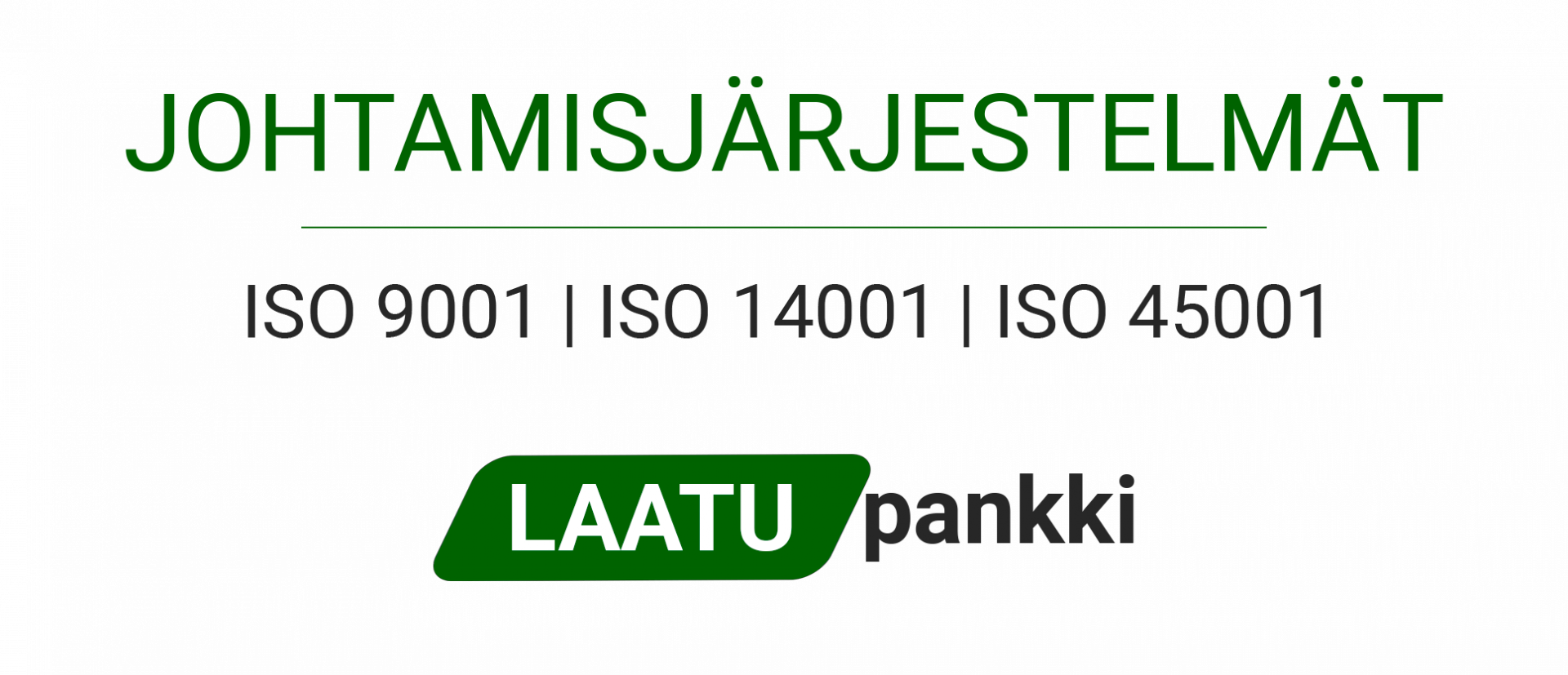 Johtamisjärjestelmäts logotyp